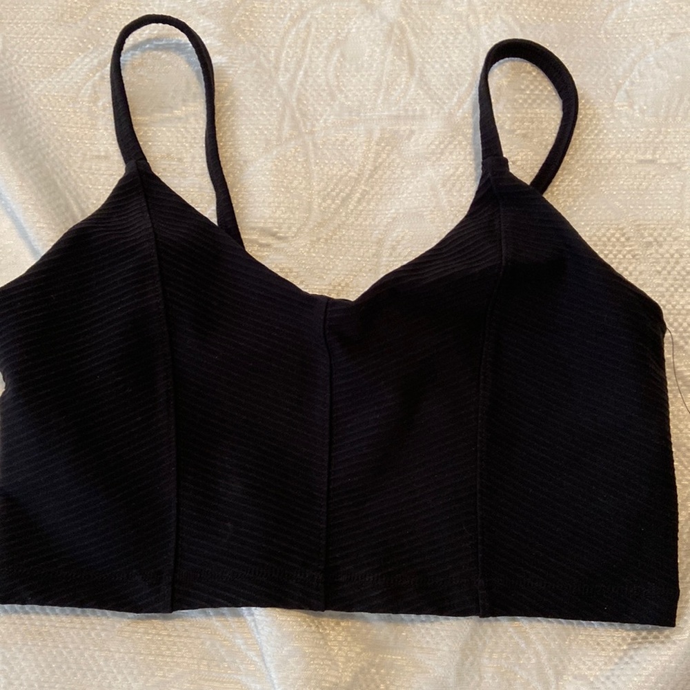 Glyder charge bra black large